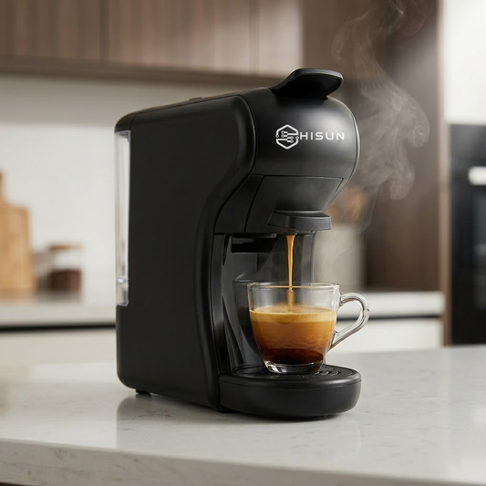 Hisun 4 in 1 Capsule Coffee Machine - NCM001