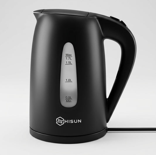 Hisun 1.7L Plastic Kettle - EKC2702GS