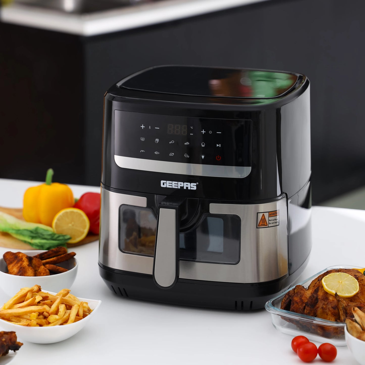 Geepas 7.5L Double Heating Digital Airfryer - GAF37543