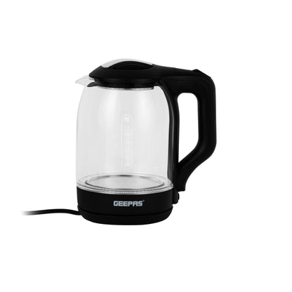 Geepas 1.8L Electric Glass Kettle - GK9901