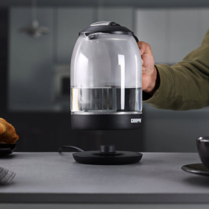 Geepas 1.8L Electric Glass Kettle - GK9901