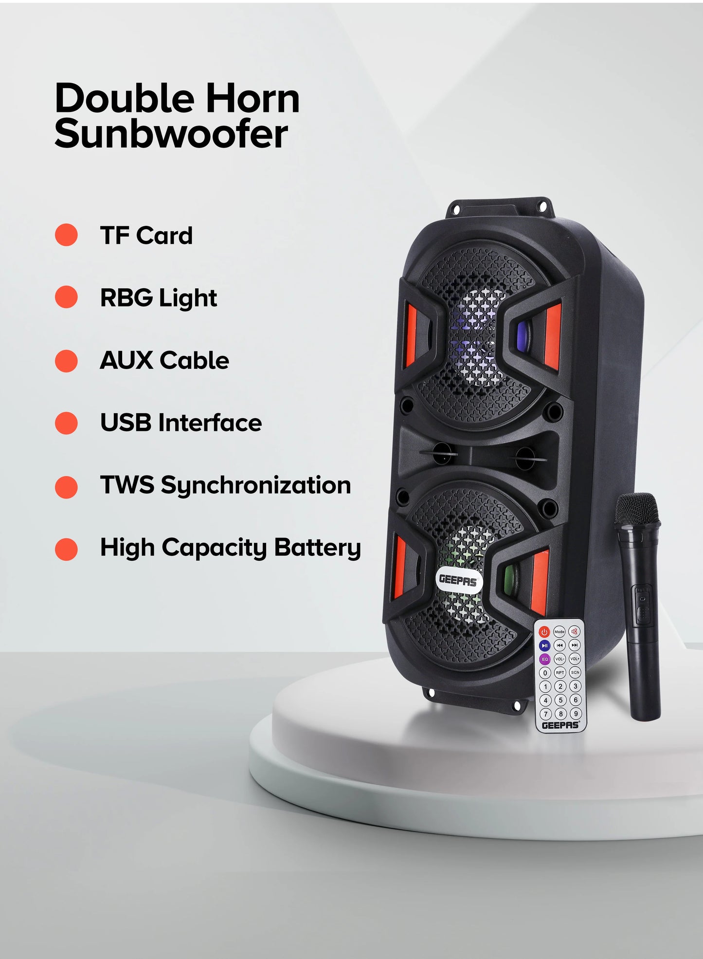 Geepas Speaker - SMS1187