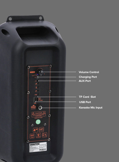 Geepas Speaker - SMS1187