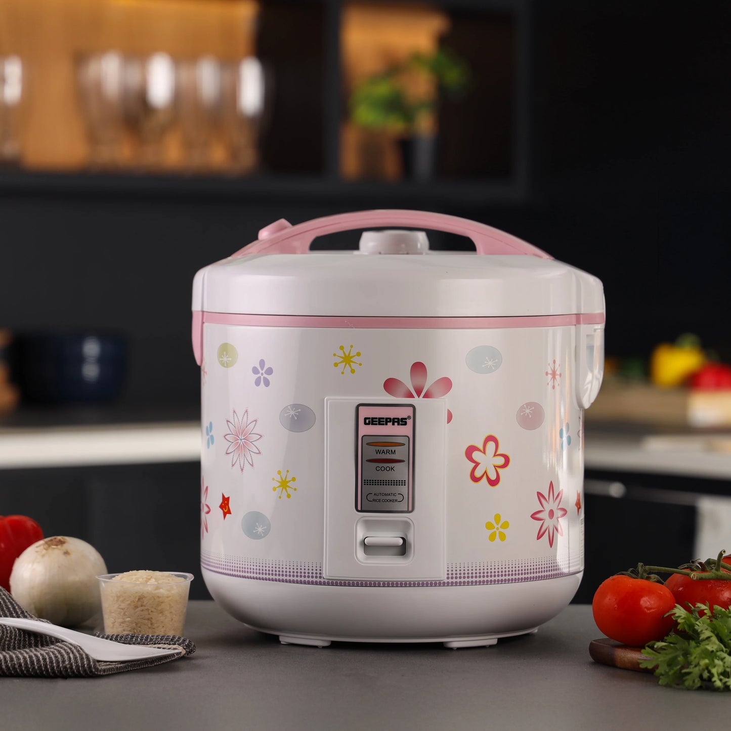 Geepas Rice Cooker Plastic 3.2L - GRC35023