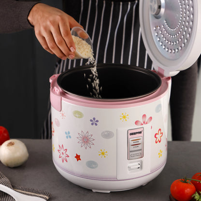 Geepas Rice Cooker Plastic 3.2L - GRC35023