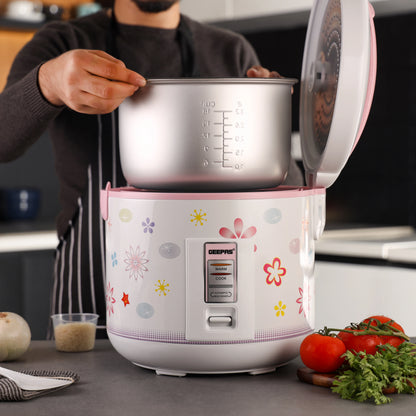 Geepas Rice Cooker Plastic 3.2L - GRC35023