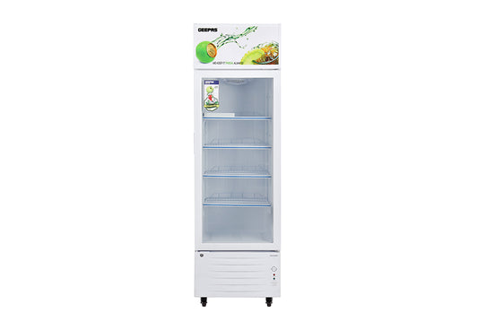 Geepas 240L Showcase Chiller  - GSC2404RN