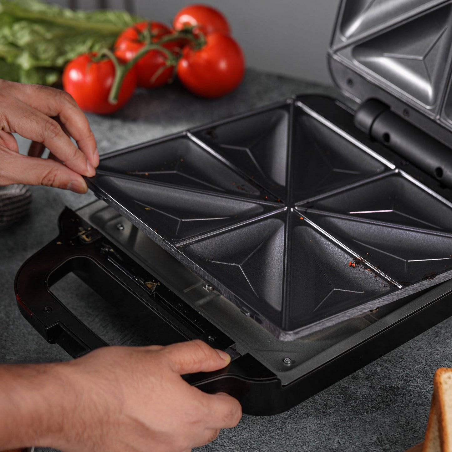 Geepas 6 in 1 Multi Snack Maker - GSM36528
