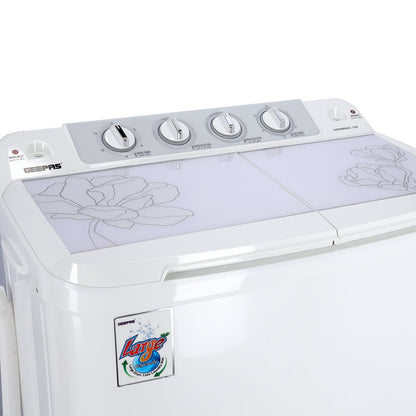 Geepas 9KG Semi Auto Washing Machine  - GSWM6467