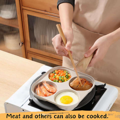 Dessini Egg Pan 4 Holes Beige