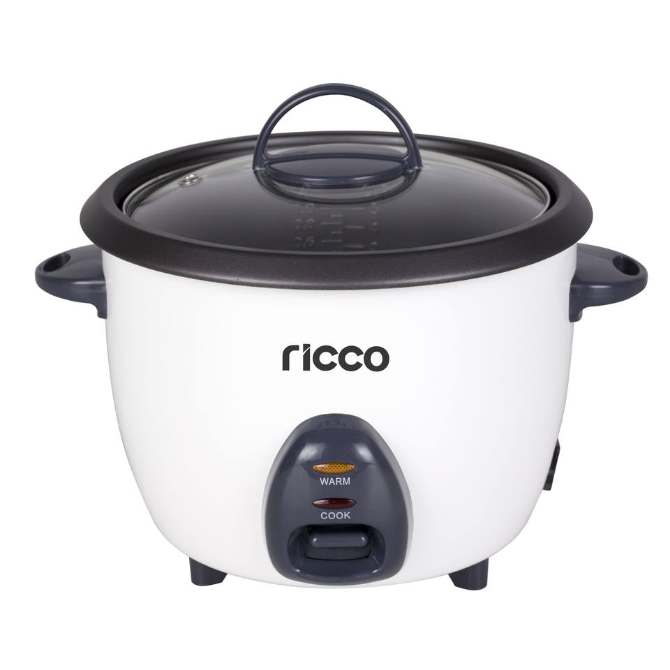 Ricco Rice Cooker 1.5L Glass Lid - RC150B
