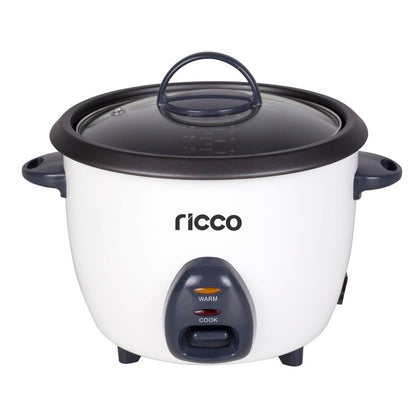 Ricco Rice Cooker 1.5L Glass Lid - RC150B
