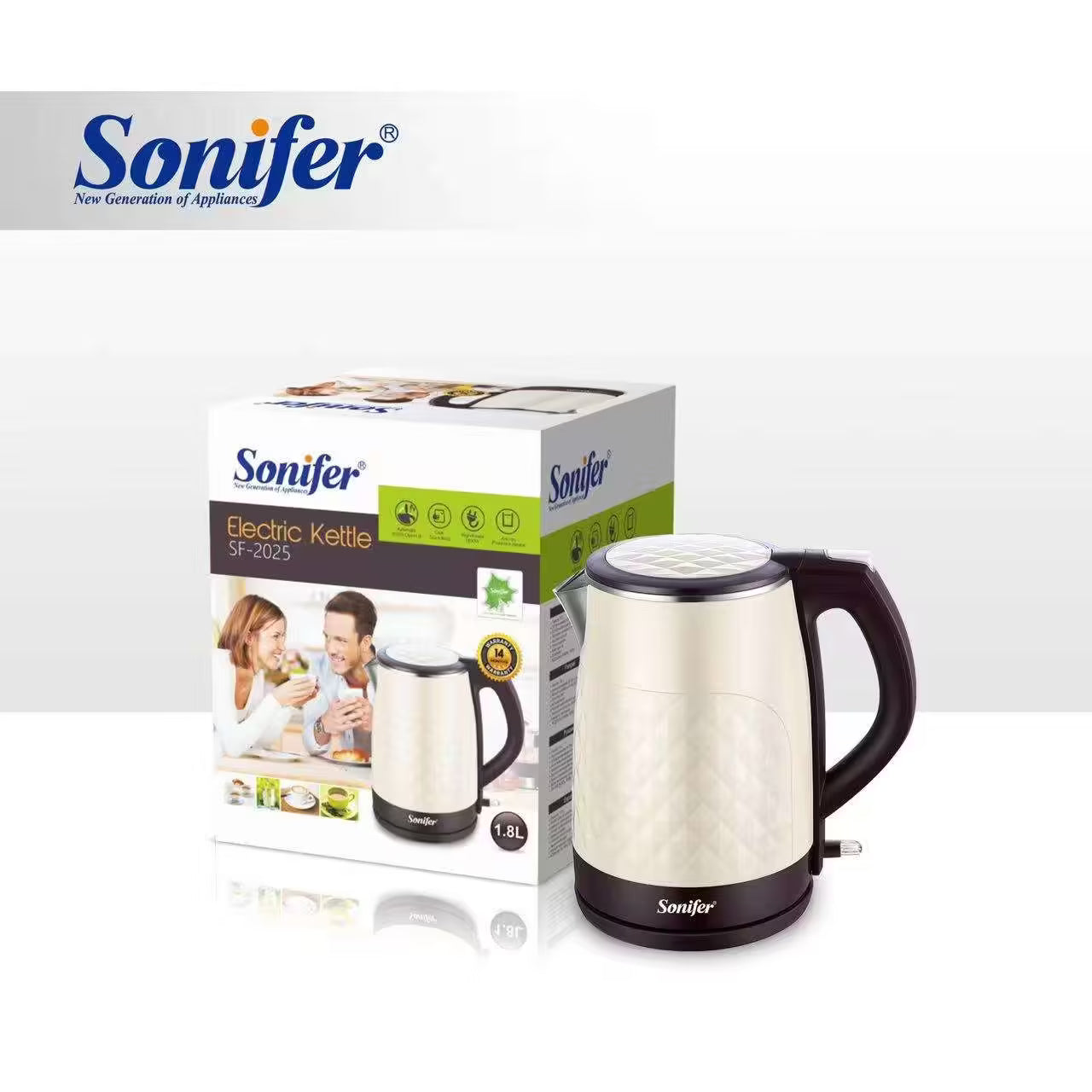 Sonifer 1.8L Electric Kettle - SF2025
