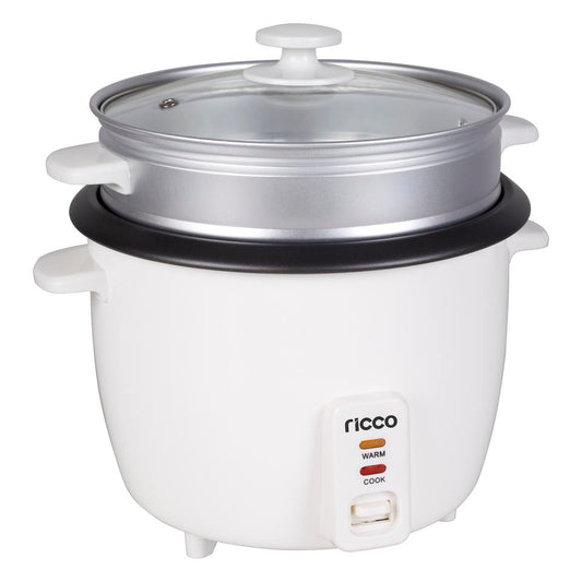 Ricco Rice Cooker 1.8L Glass Lid - RC180A