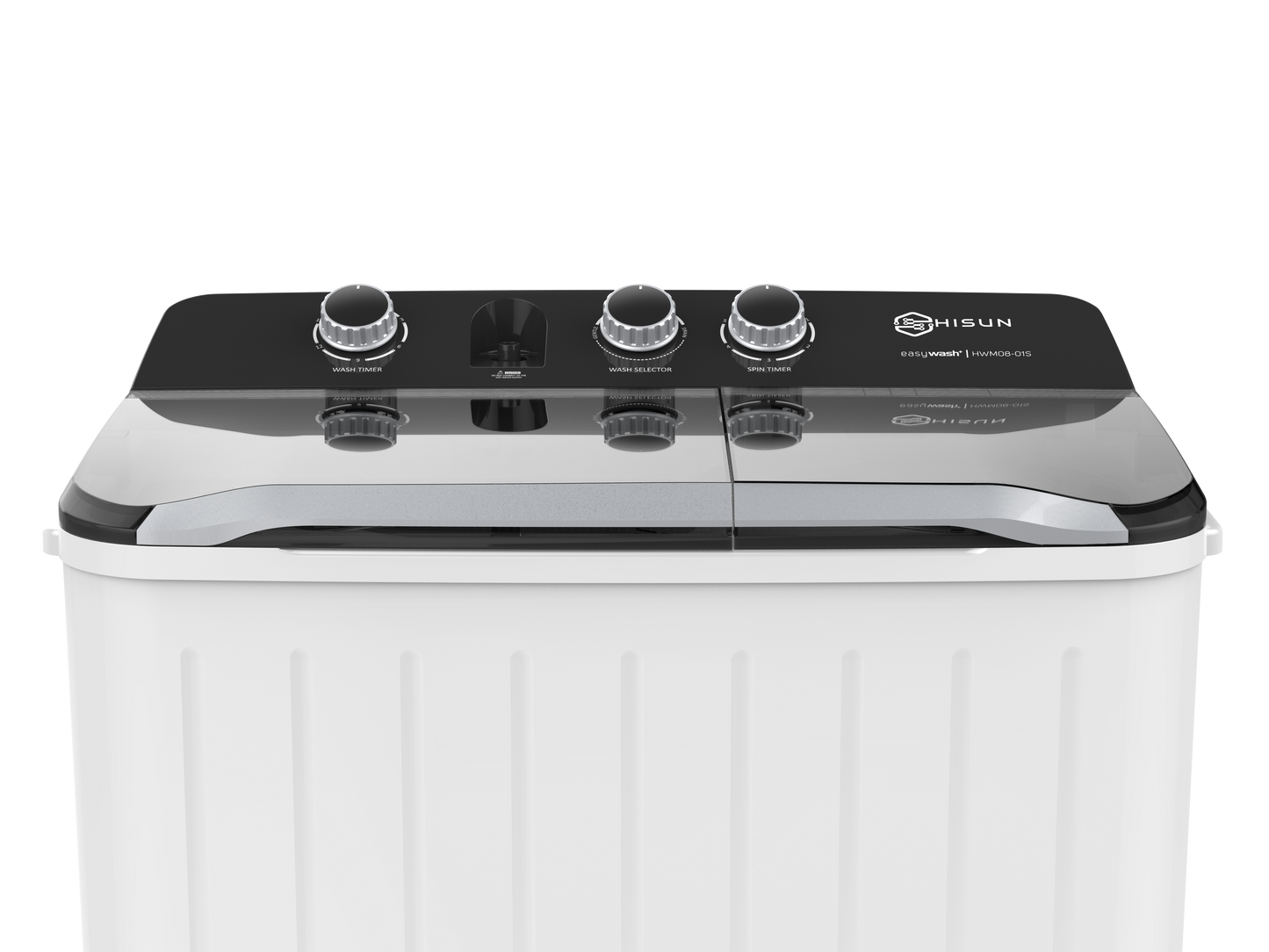 Hisun 8KG Semi Auto Washing Machine - HWM08-01S
