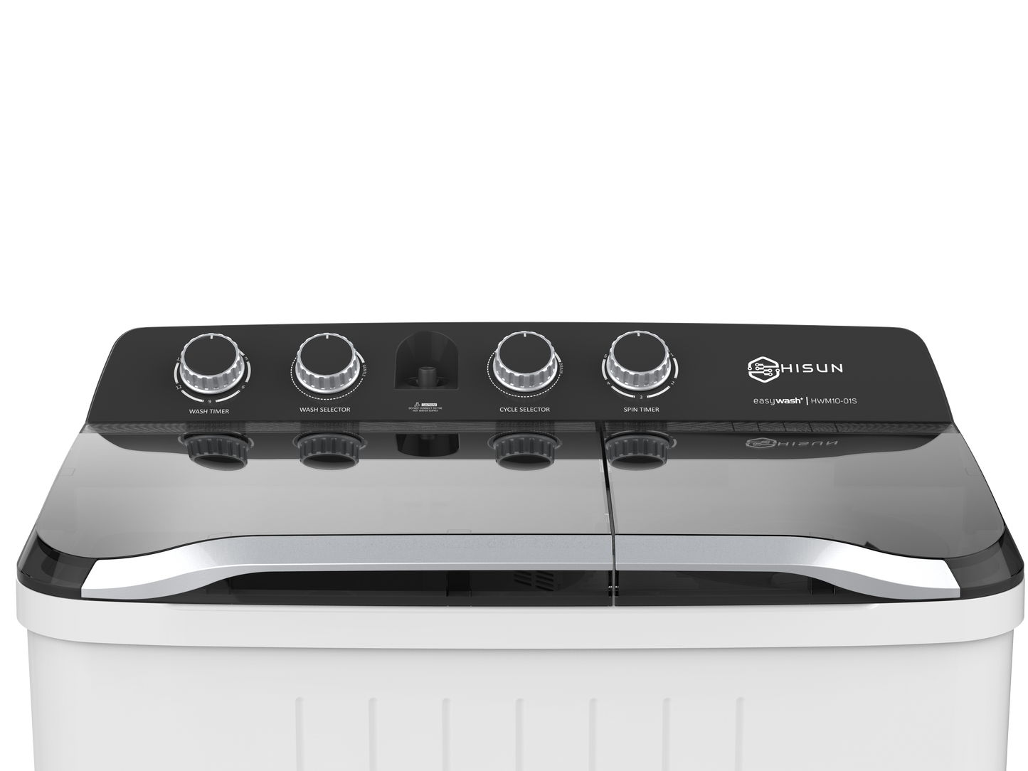 Hisun 10KG Semi Auto Washing Machine - HWM10-01S