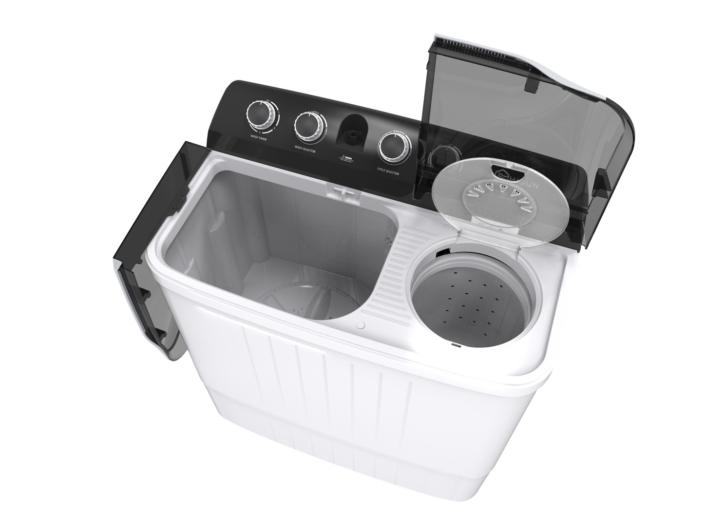 Hisun 10KG Semi Auto Washing Machine - HWM10-01S