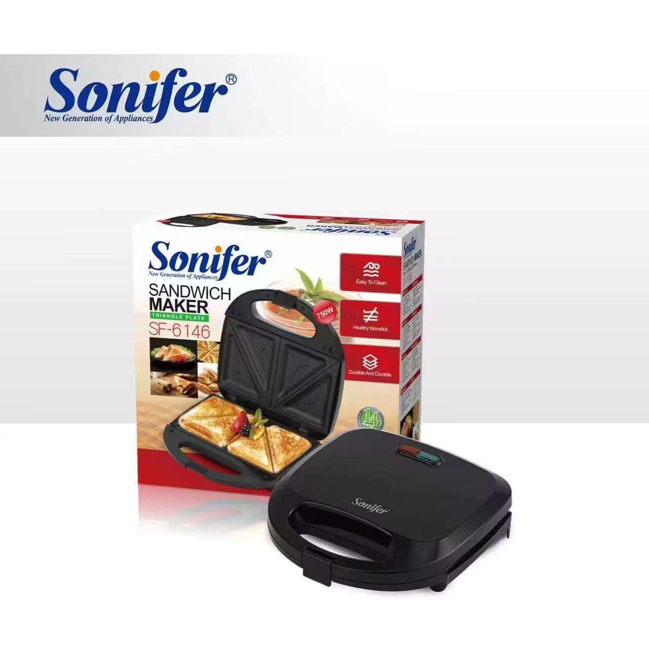 Sonifer Sandwich Maker - SF6146