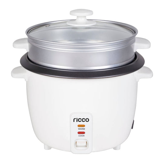 Ricco Rice Cooker 1.8L Glass Lid - RC180A
