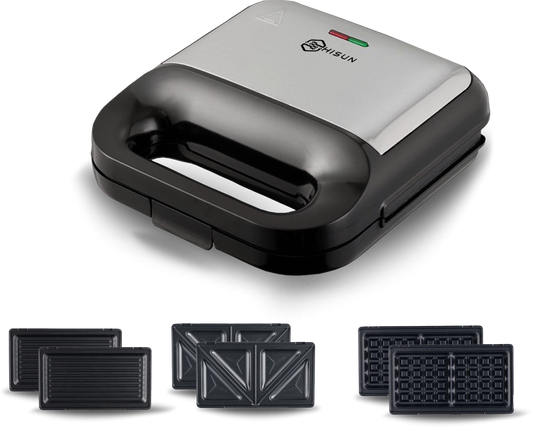 Hisun 3 in 1 Sandwich Maker - HSM031