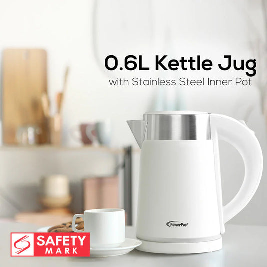 PowerPac  0.6L Kettle Jug - PPJ2016BK