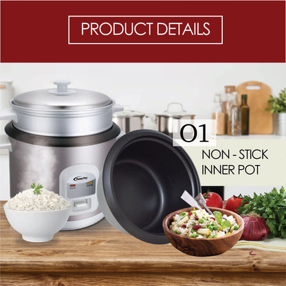 PowerPac 1.8L Premium Rice Cooker - PPRC68