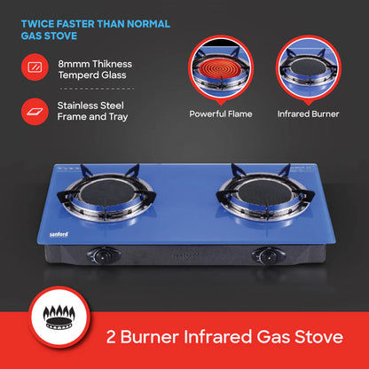 Sanford 2 Burner Gas Stove - SF5351IGC