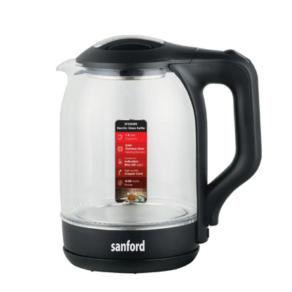 Sanford 1.8L Electric Glass Kettle - SF3354EK