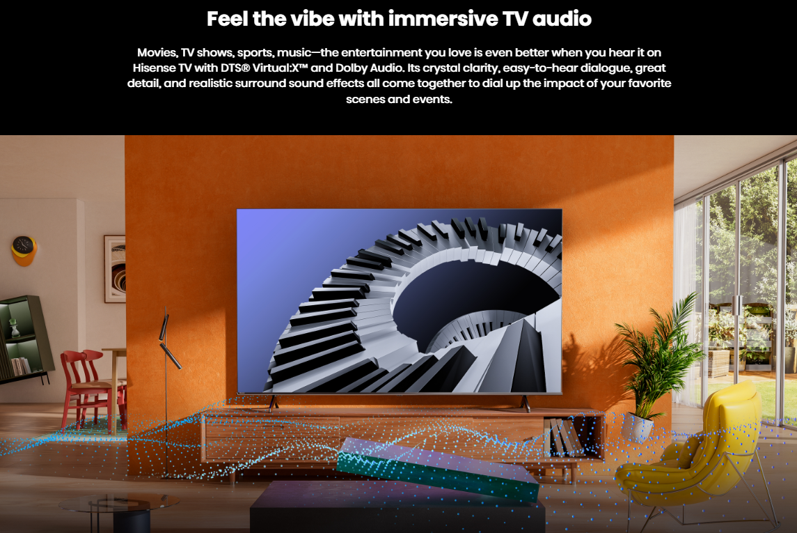 Hisense 75" 4K UHD Smart TV - 75A62NS