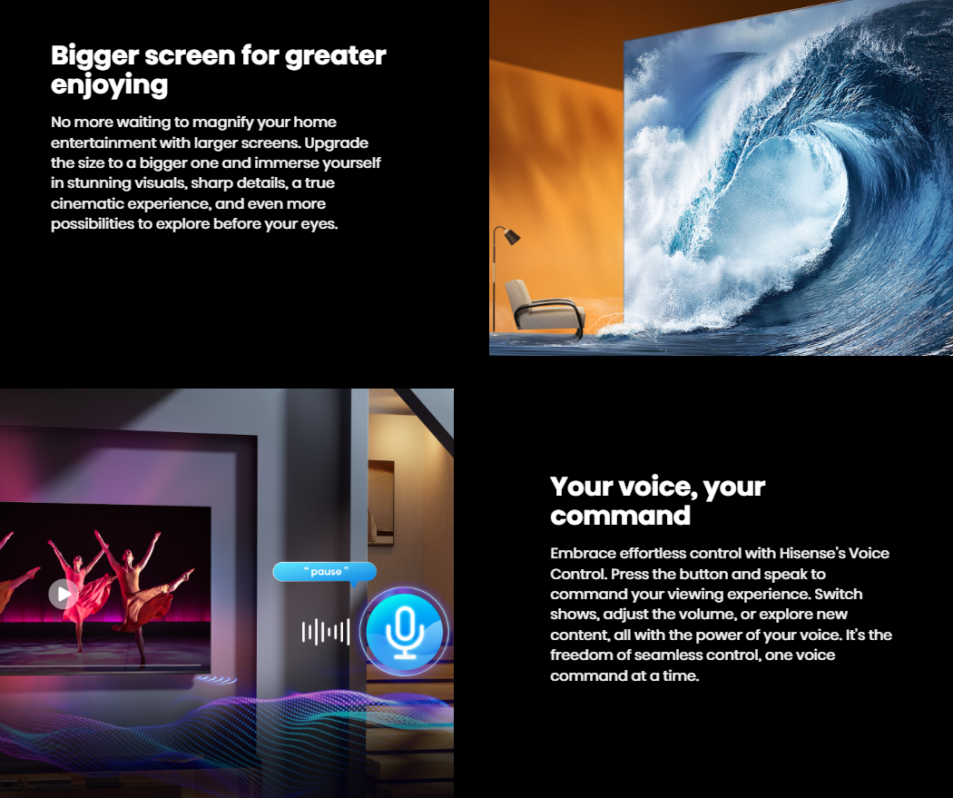 Hisense 75" 4K UHD Smart TV - 75A62NS