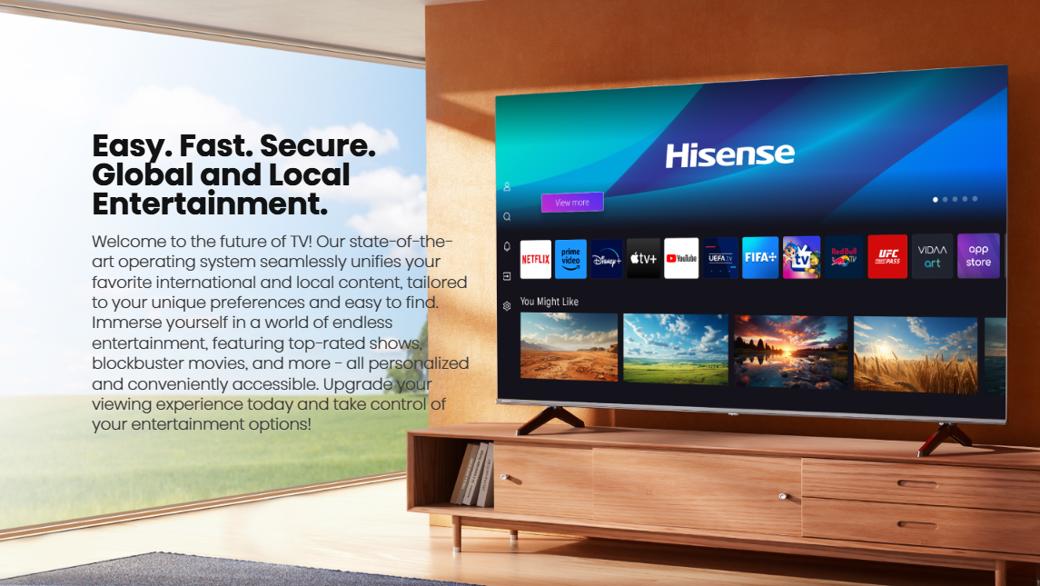 Hisense 75" 4K UHD Smart TV - 75A62NS
