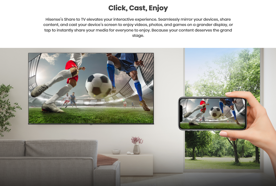 Hisense 75" 4K UHD Smart TV - 75A62NS