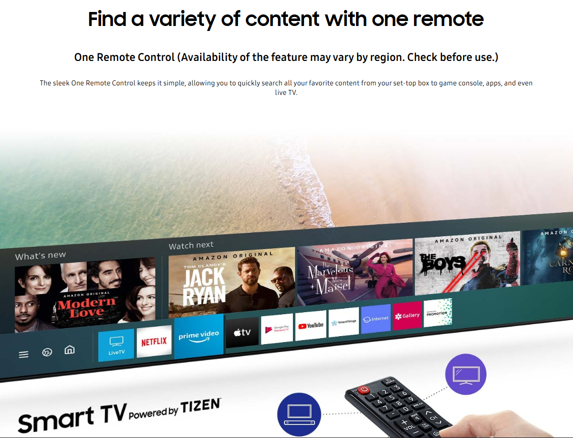 Samsung 43" Full HD Smart TV - T5300