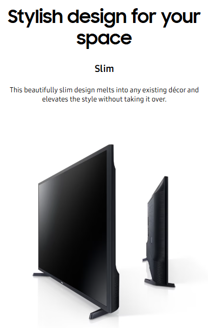 Samsung 43" Full HD Smart TV - T5300
