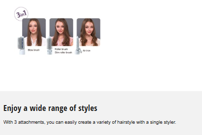 Panasonic Hair Styler - EHKA31W