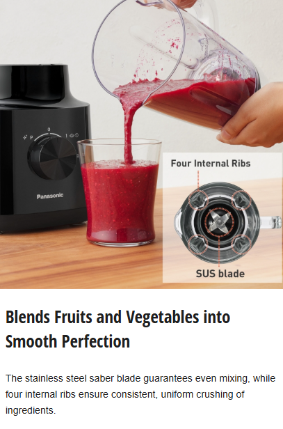 Panasonic Blender with 2 Dry Mills - MXCP3121