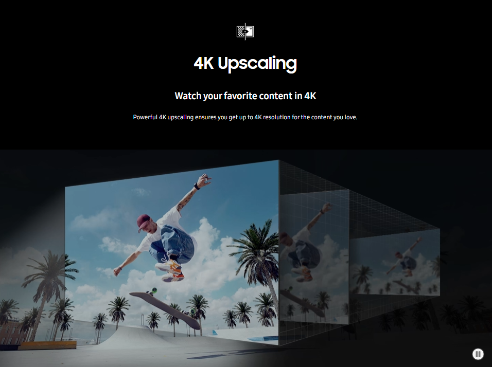 Samsung 50" Smart 4K LED TV - UA50DU7000KXXT