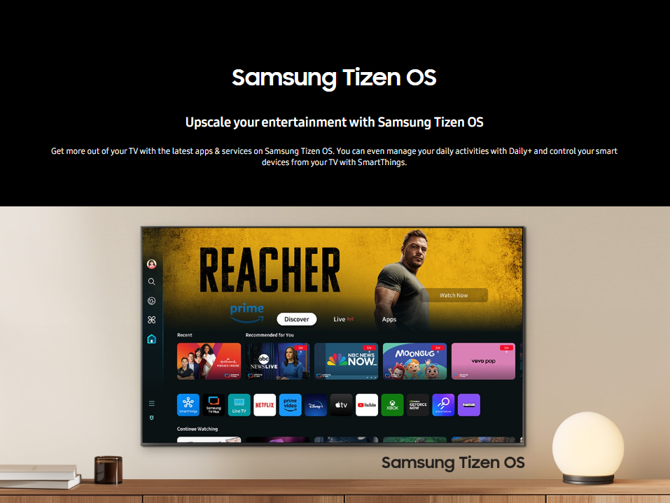 Samsung 50" Smart 4K LED TV - UA50DU7000KXXT