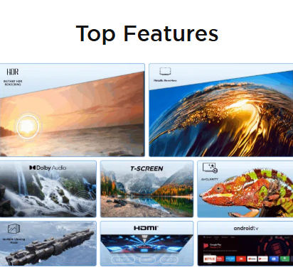 TCL 32" Smart TV - 32S4500A