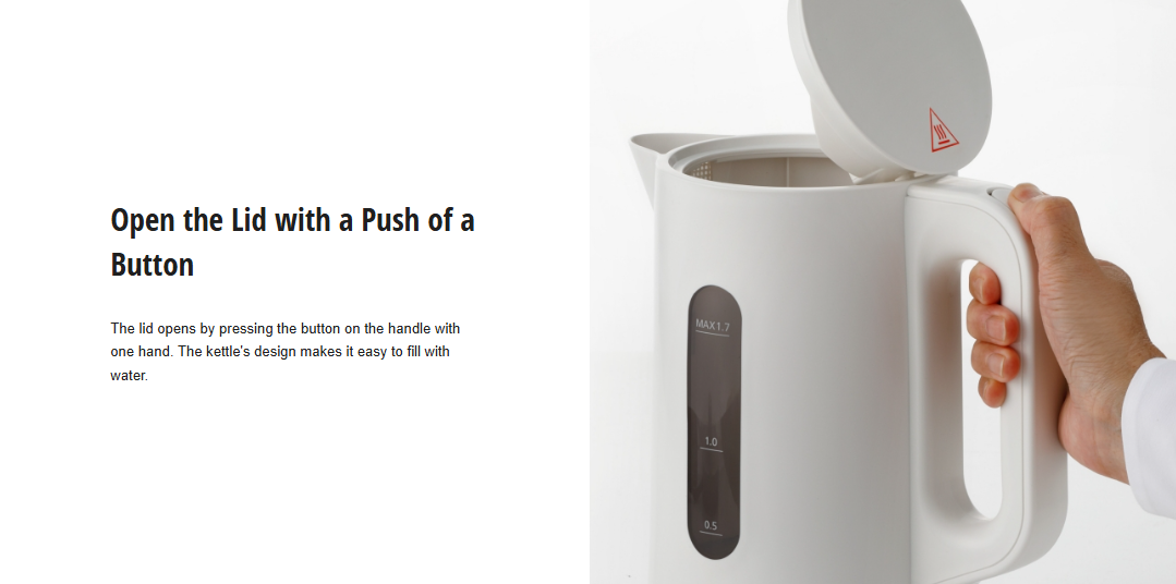 Panasonic 1 .7L Electric Kettle - NCK101