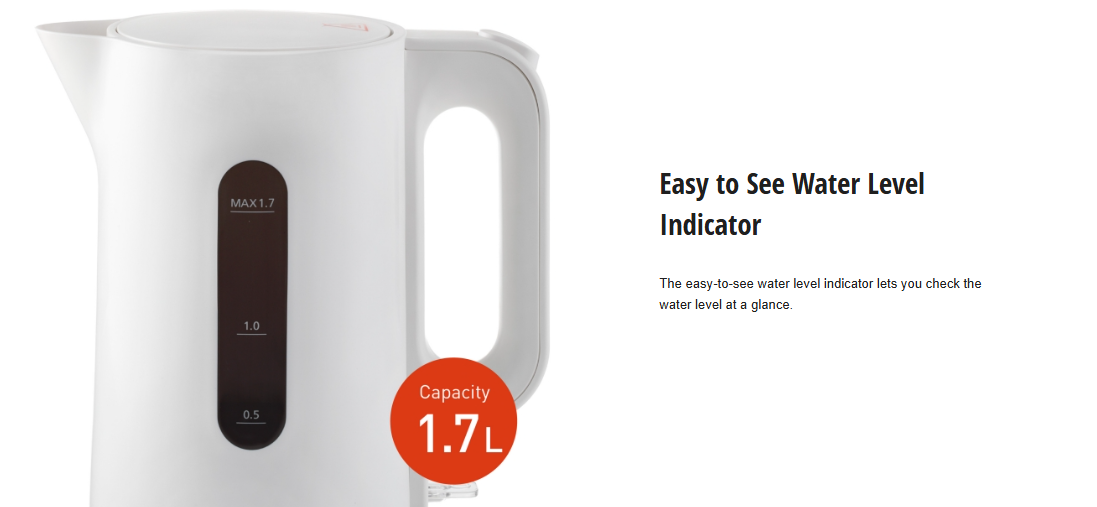 Panasonic 1 .7L Electric Kettle - NCK101