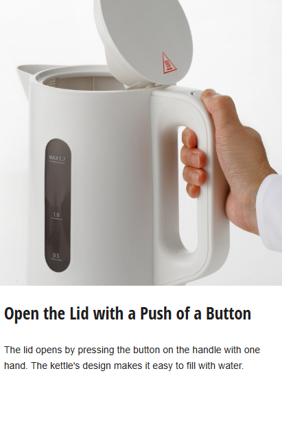 Panasonic 1 .7L Electric Kettle - NCK101