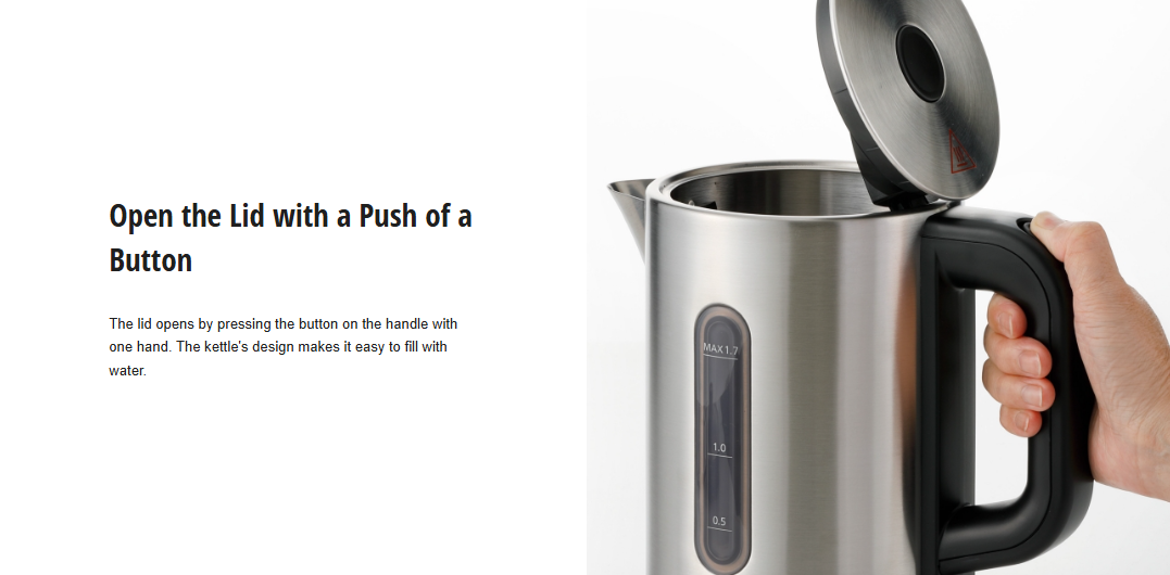Panasonic 1.7L Electric Kettle - NCK301