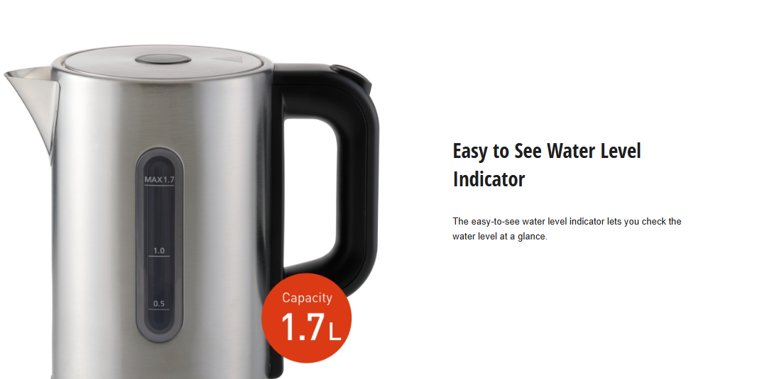Panasonic 1.7L Electric Kettle - NCK301