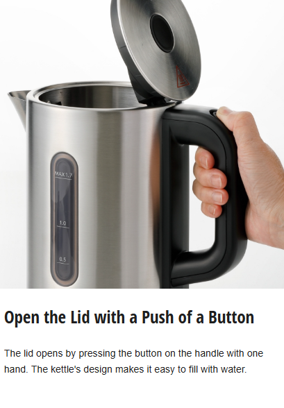 Panasonic 1.7L Electric Kettle - NCK301