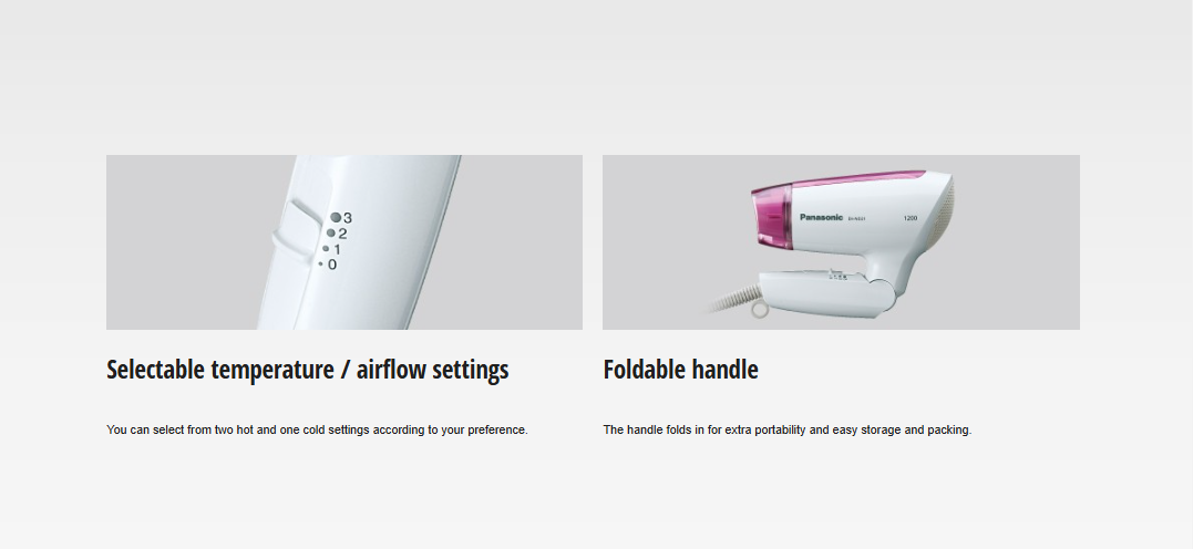 Panasonic Hair Dryer - EHND21P