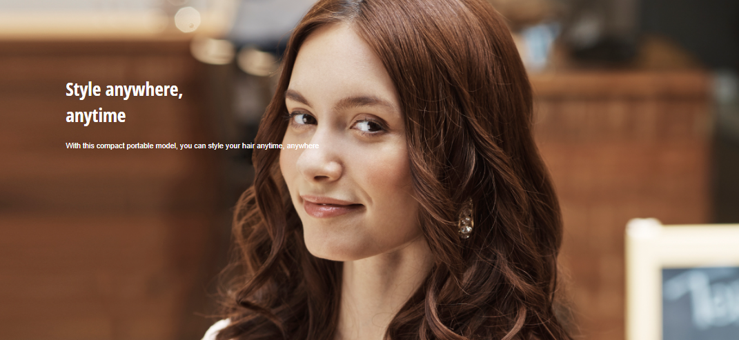 Panasonic Straight and Curl Hair Straightener - EHHV11K