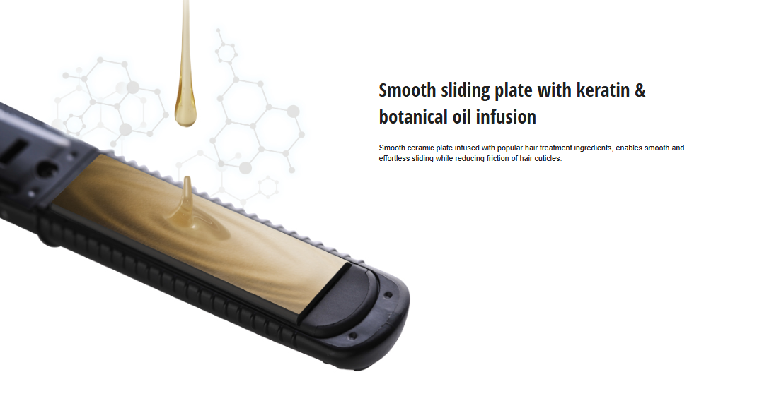 Panasonic Straight and Curl Hair Straightener - EHHV11K