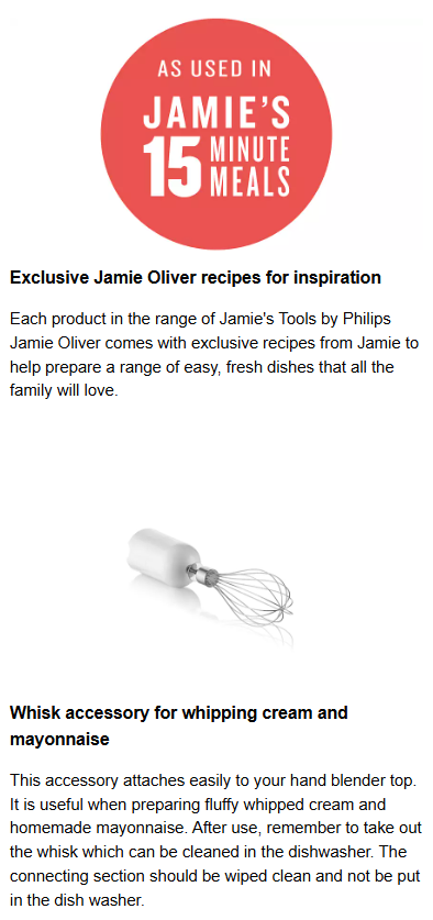 Philips Hand Blender - HR1680