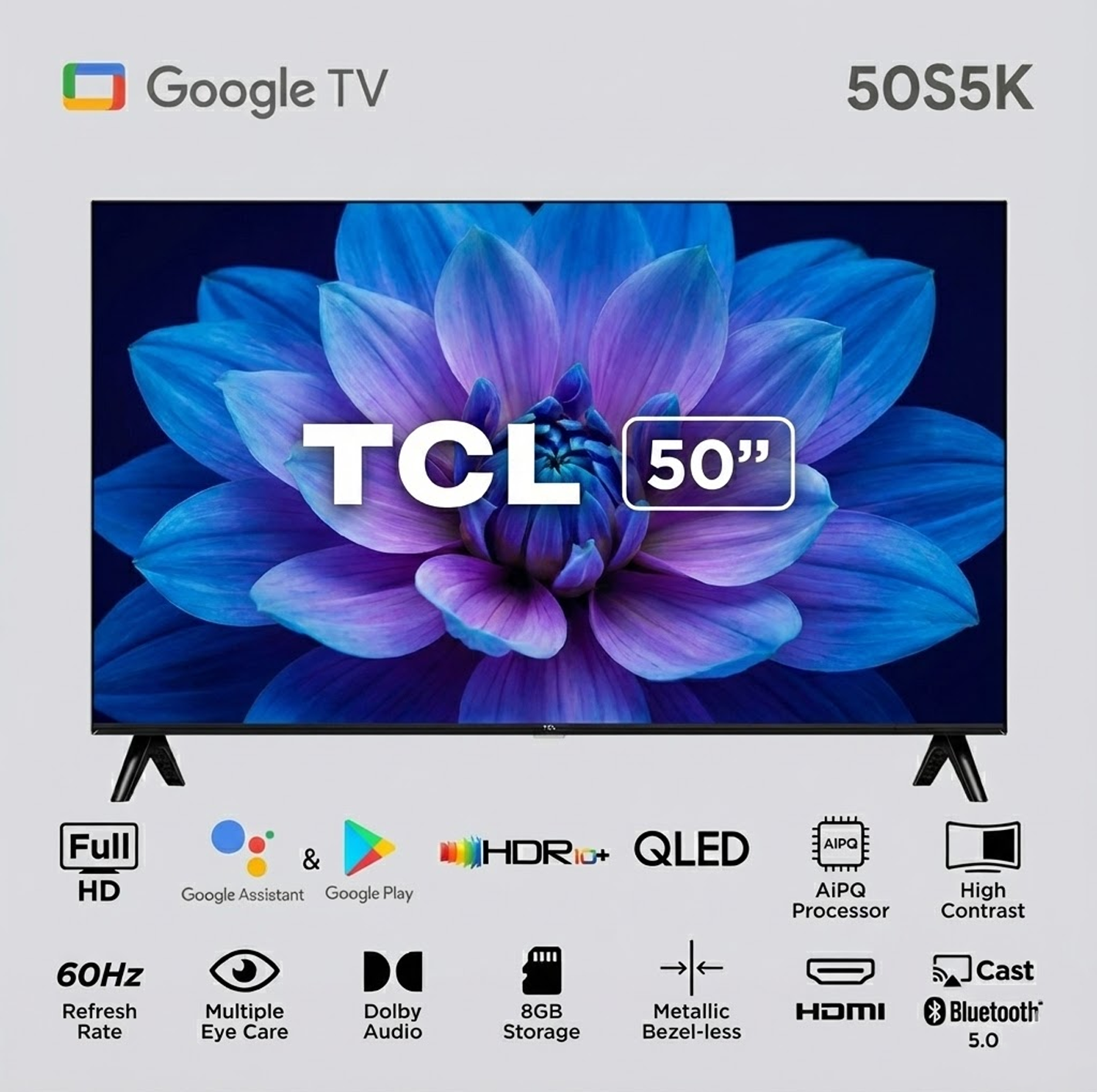 TCL 50" QLED TV - 50S5K